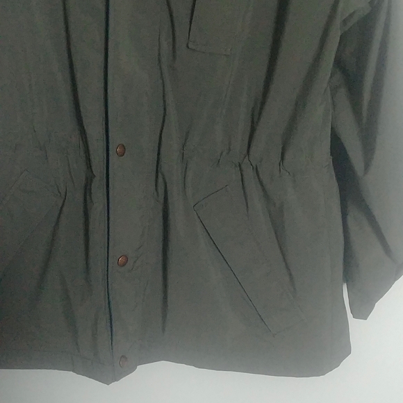 Vintage L.L.Bean Gore-Tek jacket EUC khaki grey and blue - Picture 2 of 15